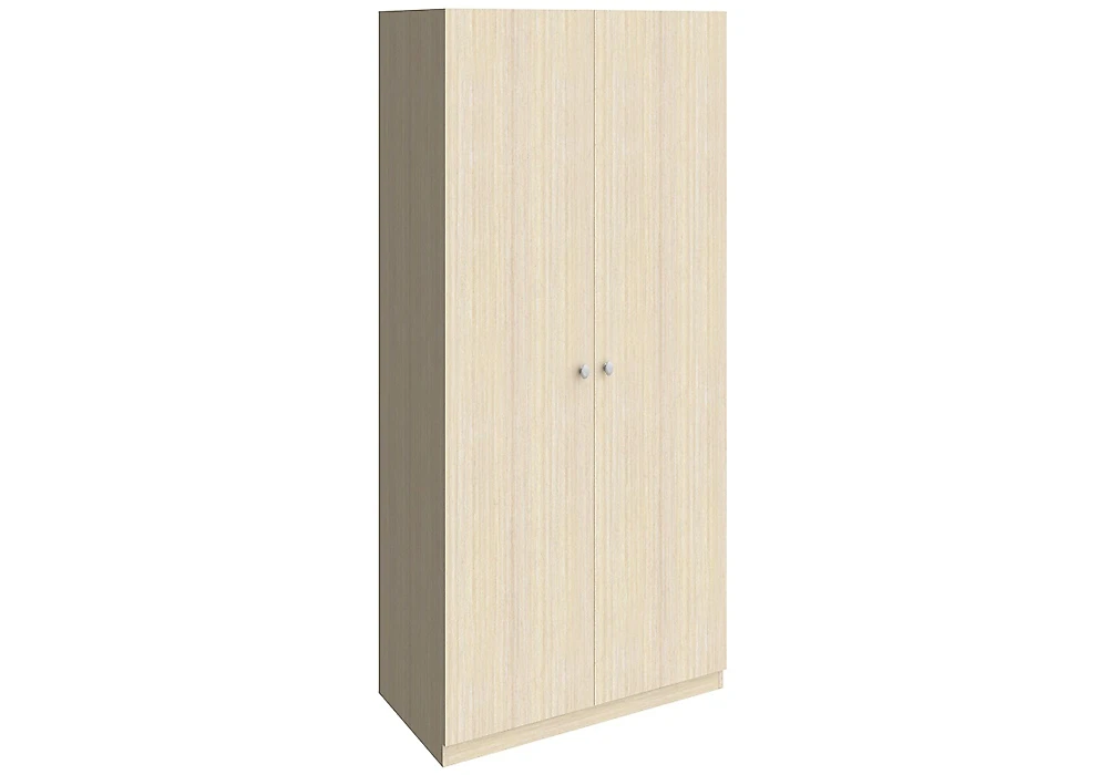 Распашной шкаф 90 см Астра-60 (Колибри) Дуб Молочный