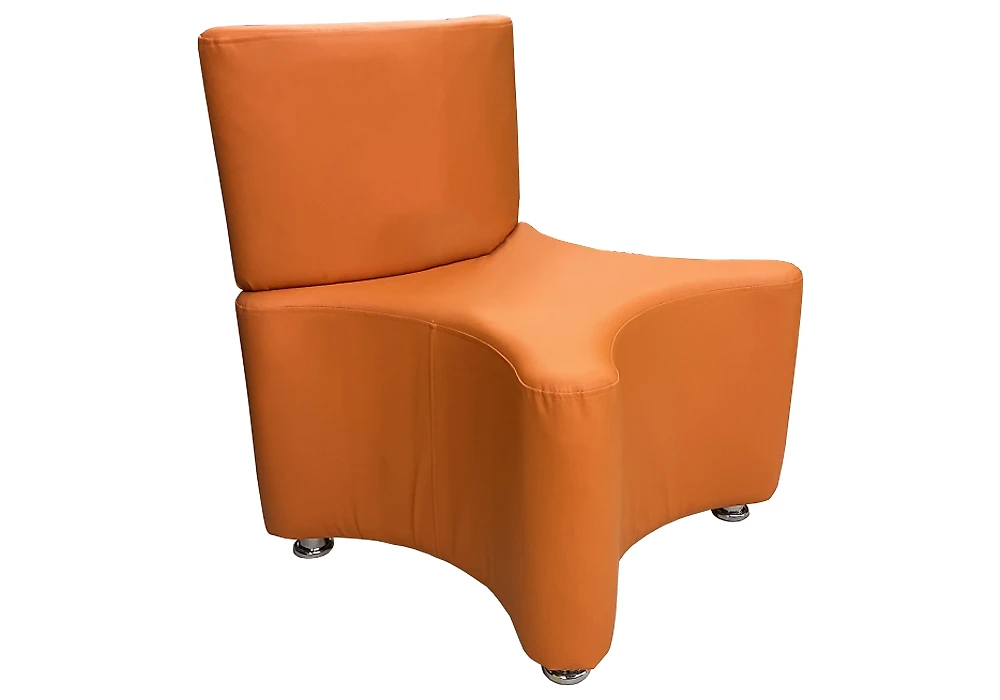 Узкое кресло Инь Оранж
