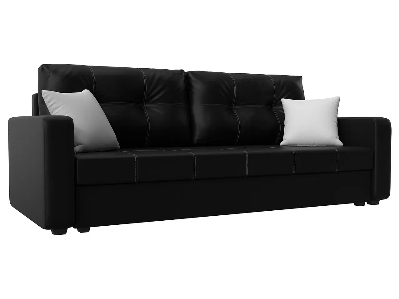 Черный диван еврокнижка Ливерпуль Лайт Дизайн 14