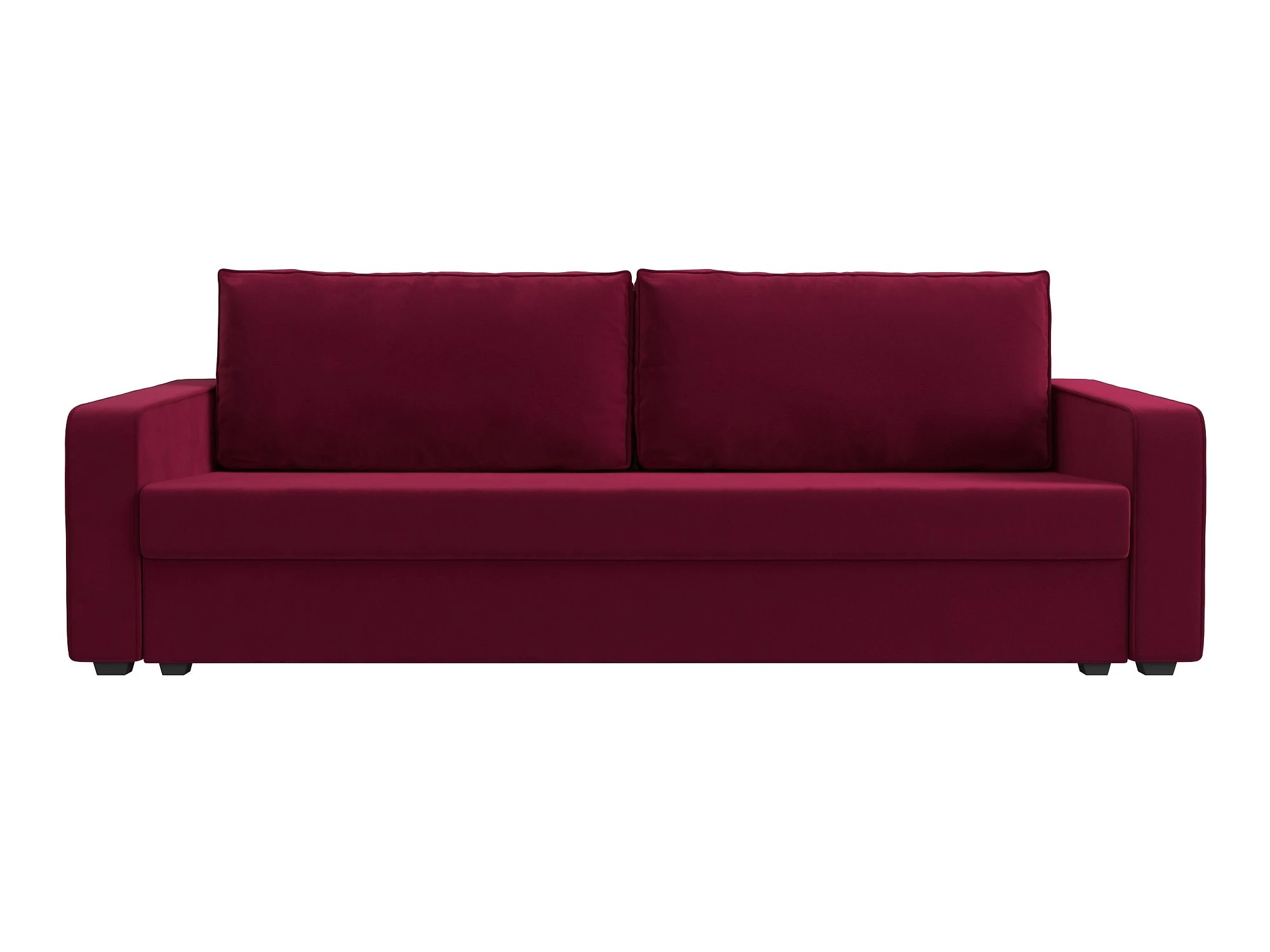 Красный диван Лига-009 Дизайн 2