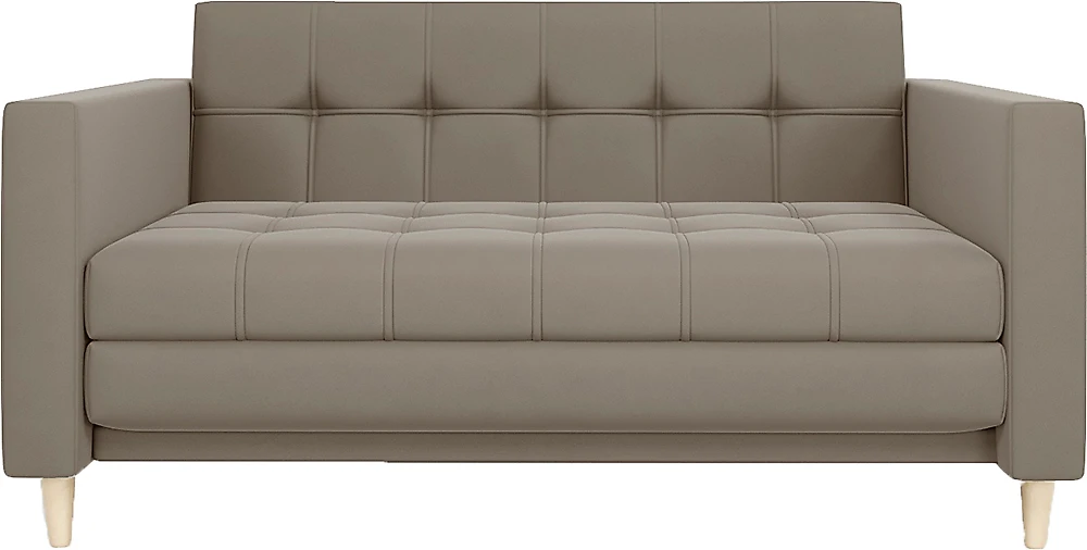 Прямой диван с механизмом аккордеон Квадро Плюш Дизайн-8