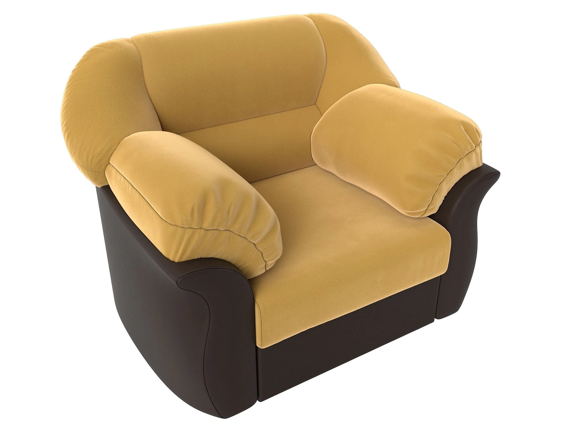 желтое кресло Карнелла Дизайн 28
