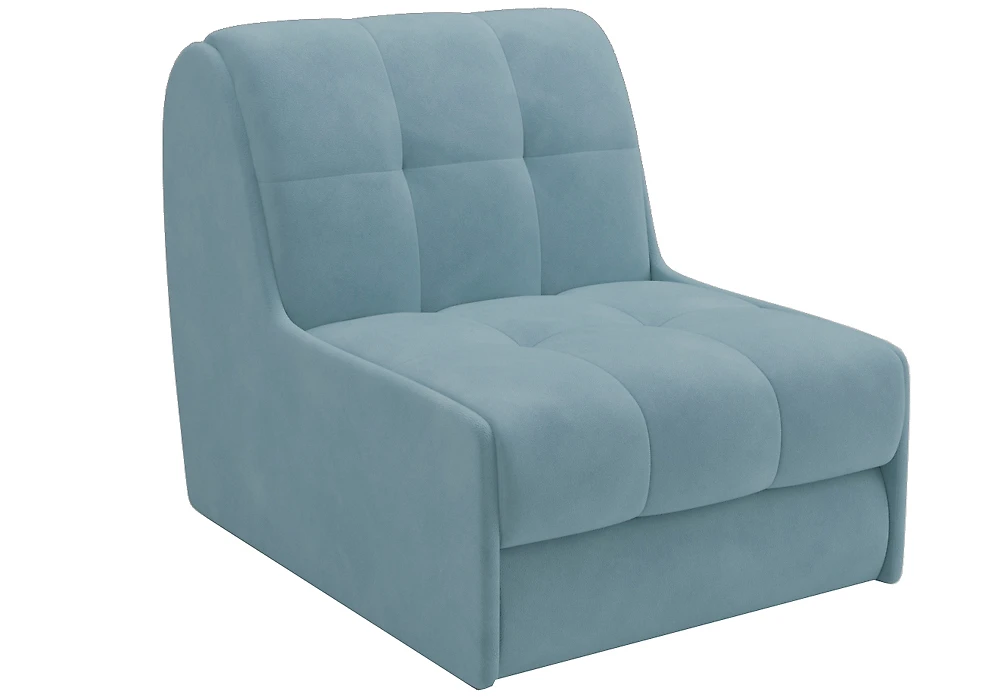 Кресло-кровать  Барон 2 Плюш Лайт Блю