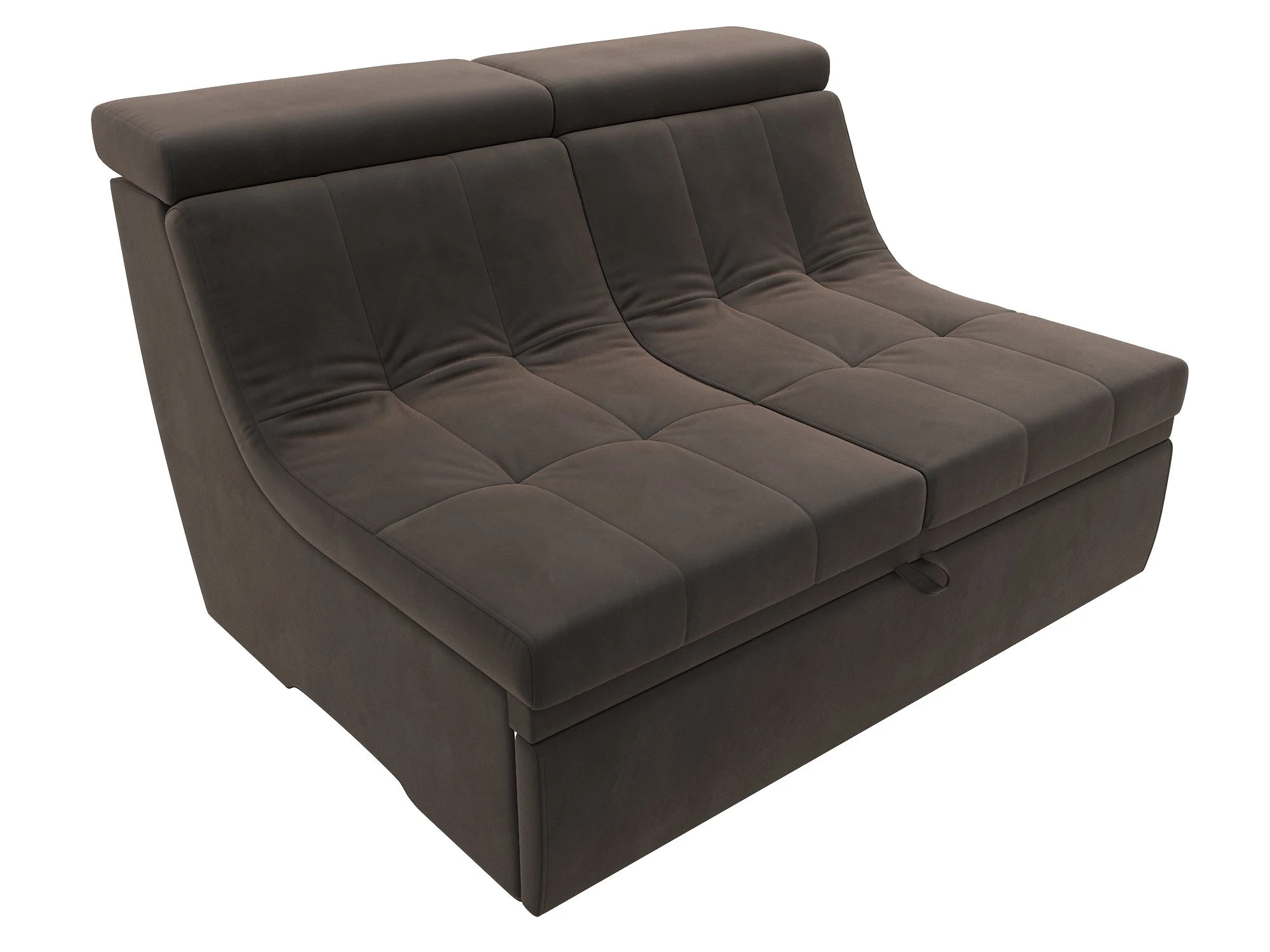 Угловой диван с канапе Холидей Люкс Плюш Дизайн 4