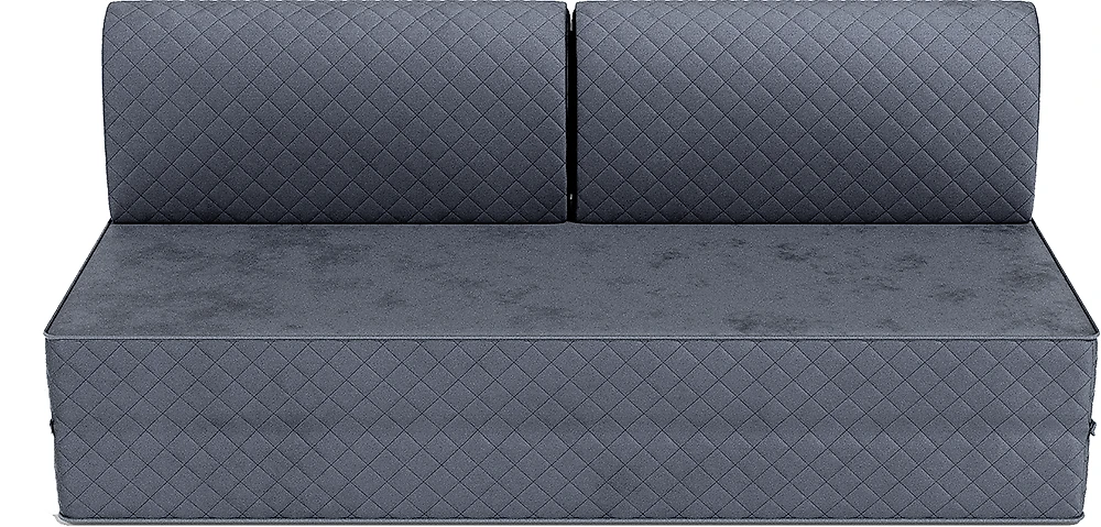 Прямой диван серого цвета MultiPie бескаркасный Дизайн-3