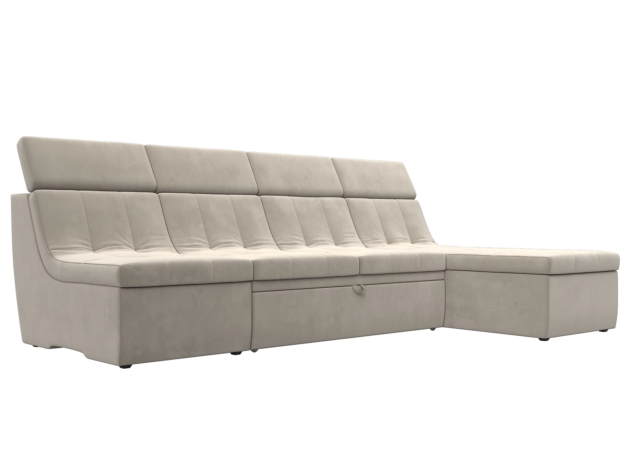 Угловой диван с канапе Холидей Люкс Дизайн 1