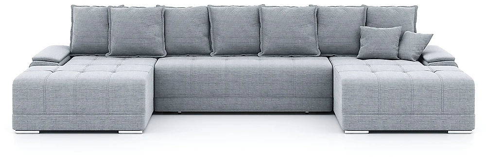 Угловой диван с канапе Nordviks П-образный Кантри Дизайн-5