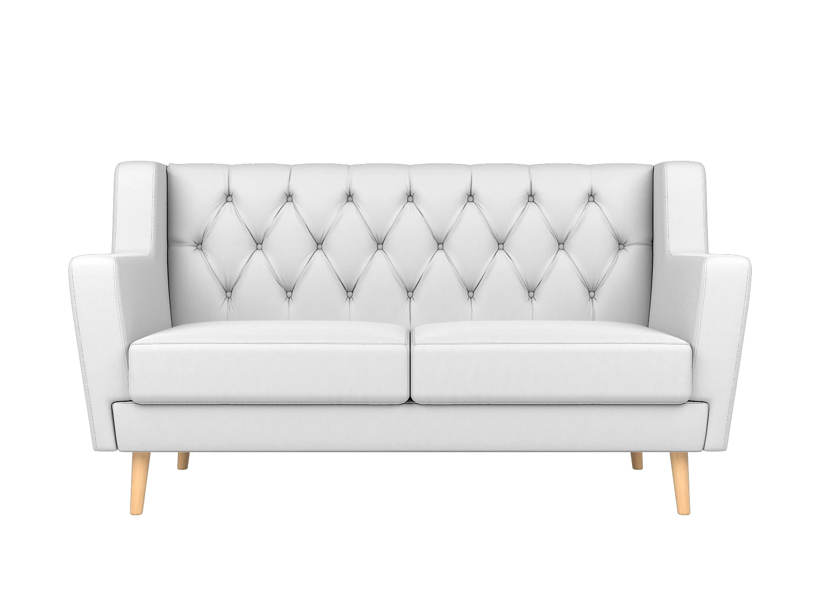 Белый прямой диван Брайтон Дизайн 10