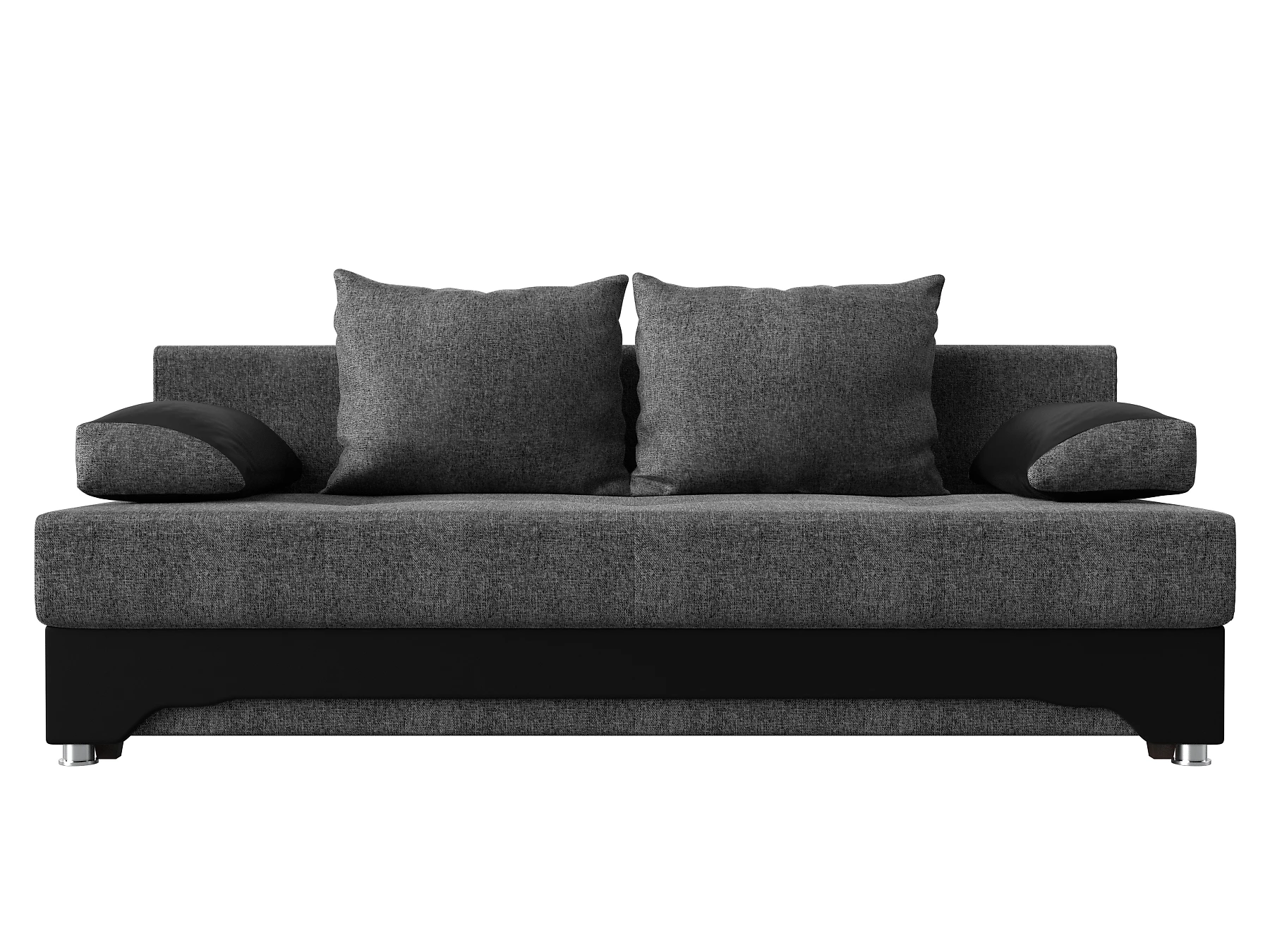 Прямой диван серого цвета Ник-2 Кантри Дизайн 13