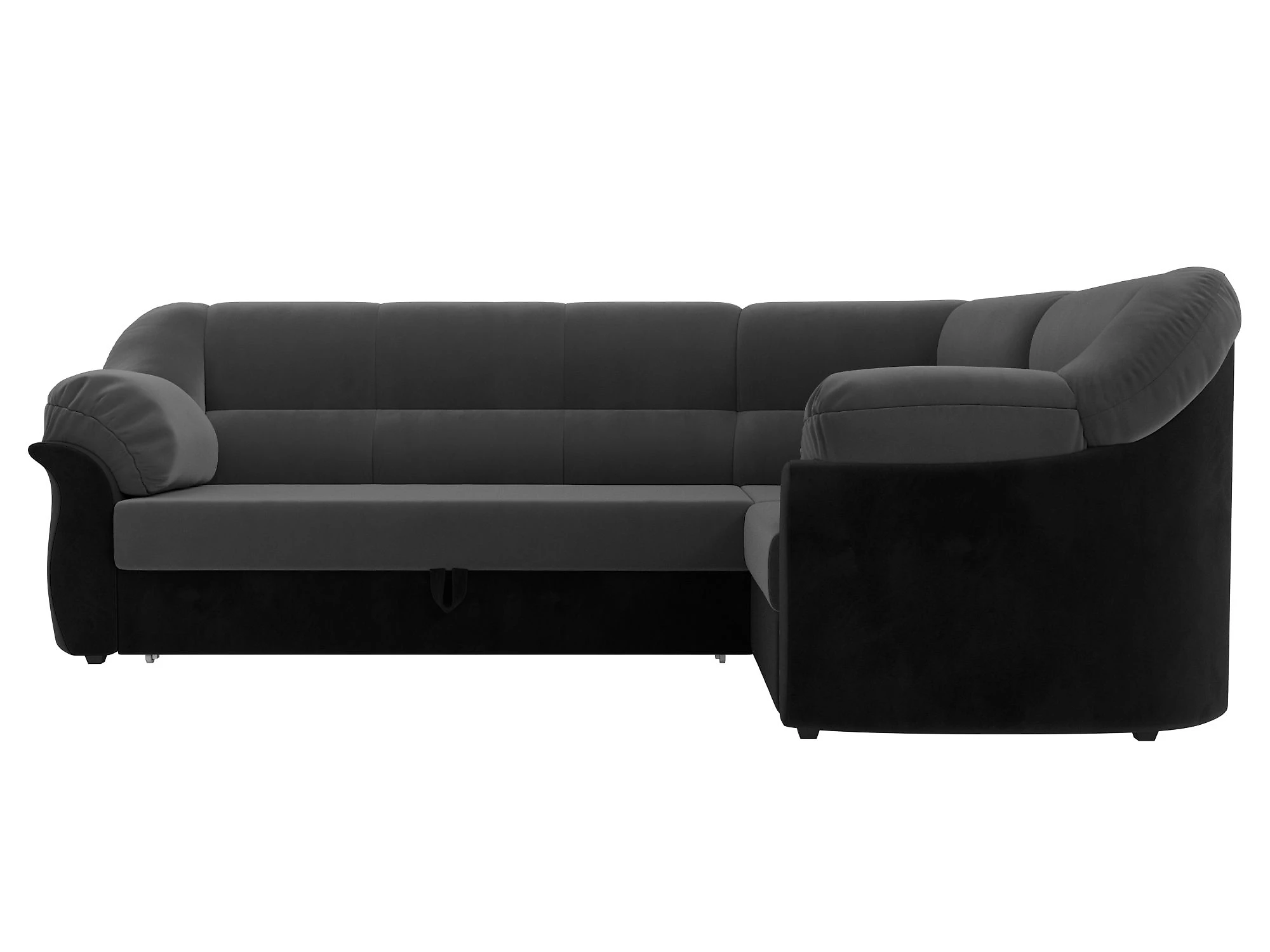Угловой диван для гостиной Карнелла Плюш Дизайн 18