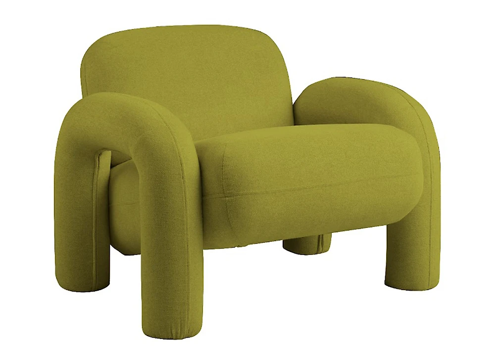Зелёное кресло Bubo 1 108,5