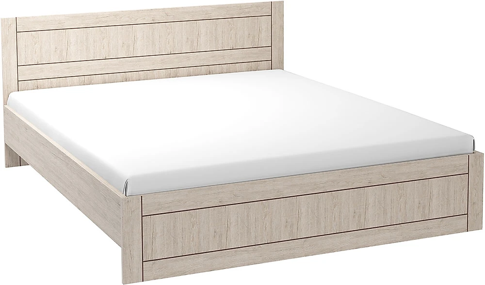 Современная двуспальная кровать Кантри КТ-92