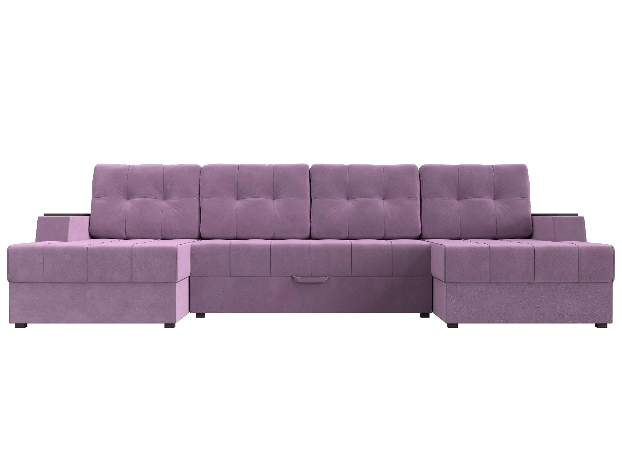 Фиолетовый диван Эмир-П Дизайн 24