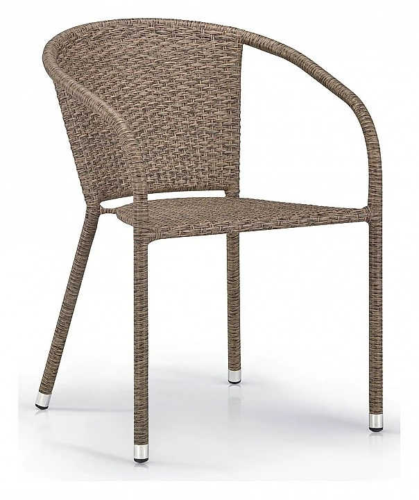 Коричневое кресло Y137C-W56 Light brown Дизайн-1