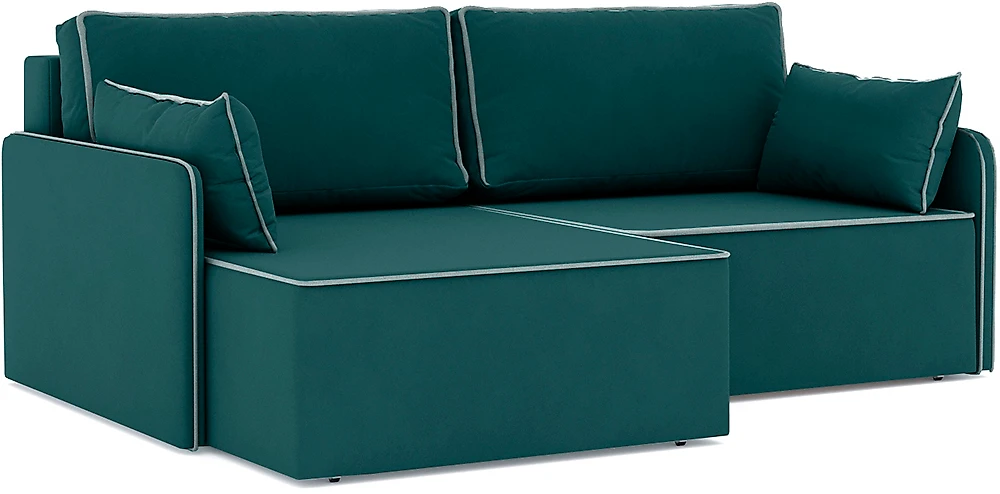 Угловой диван из ткани антикоготь Блюм Плюш Дизайн-5