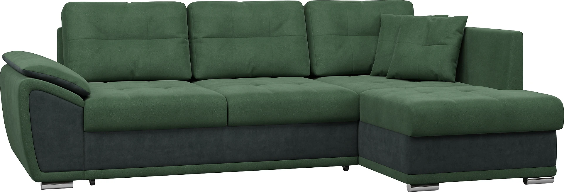 Угловой диван в классическом стиле Риттэр Плюш Грасс