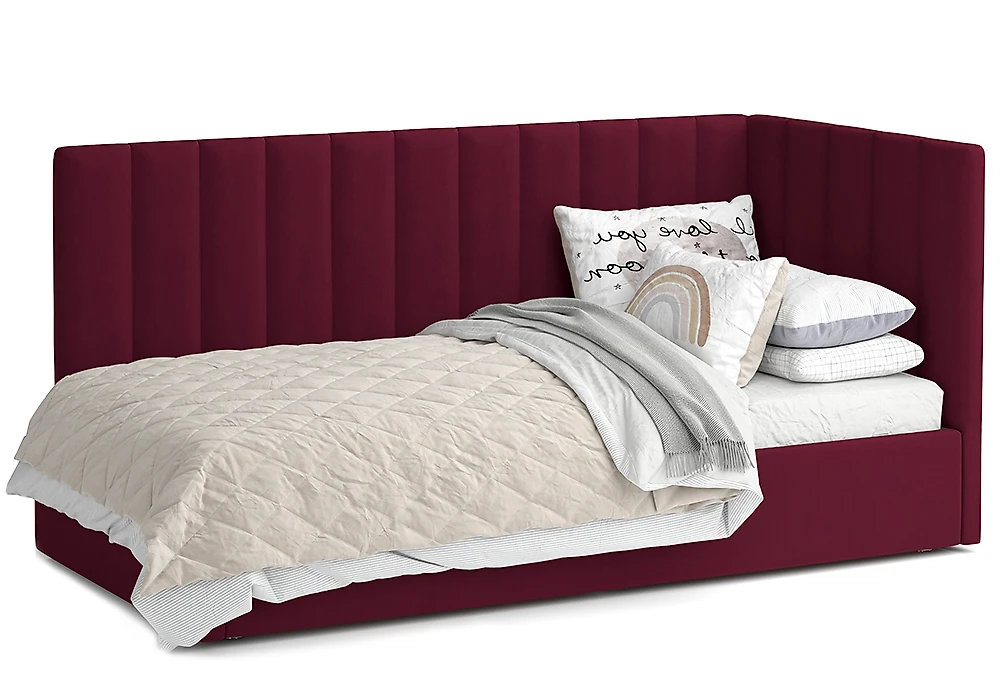 Кровать односпальная 90х200 см Тиволи Дизайн-3