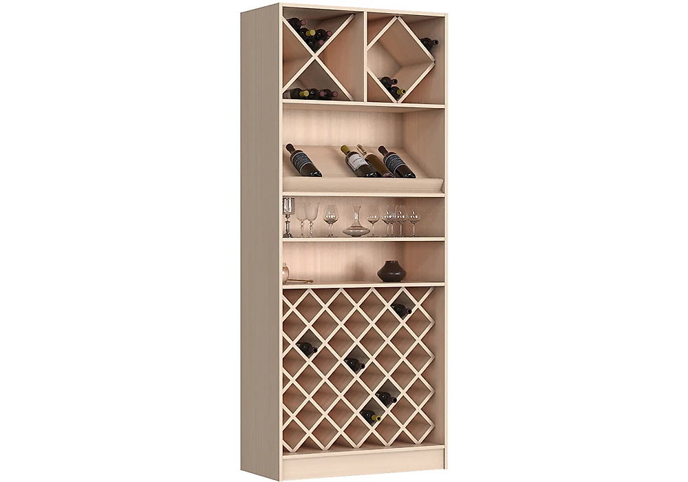 Высокий распашной шкаф Дионис-2 винный