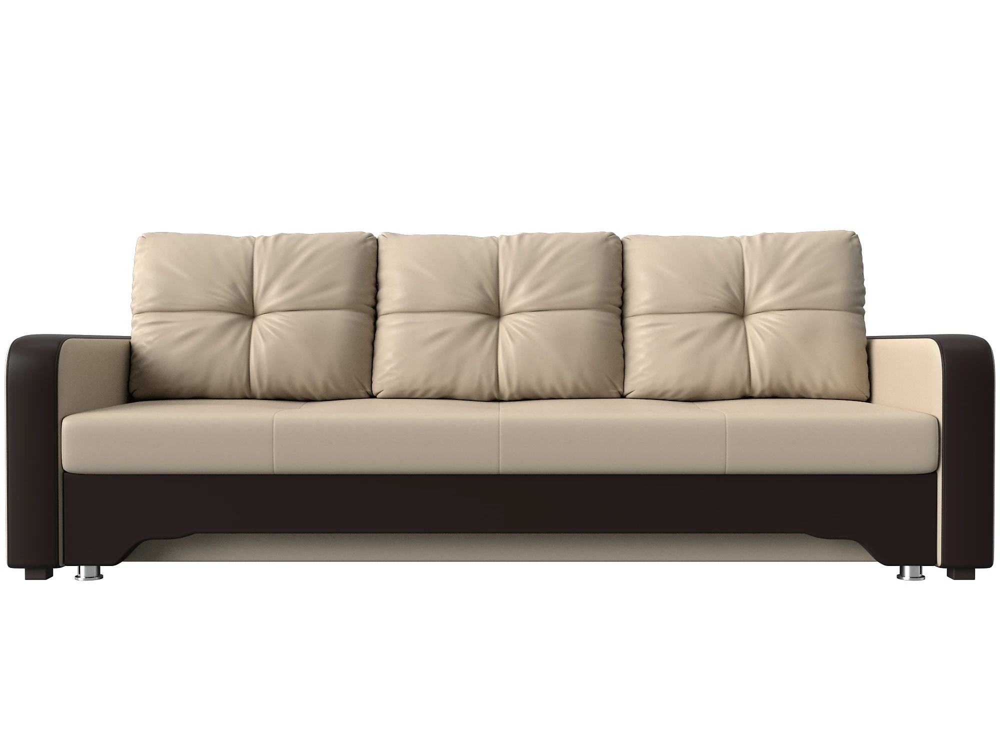 Раскладной кожаный диван Ник-3 Дизайн 26