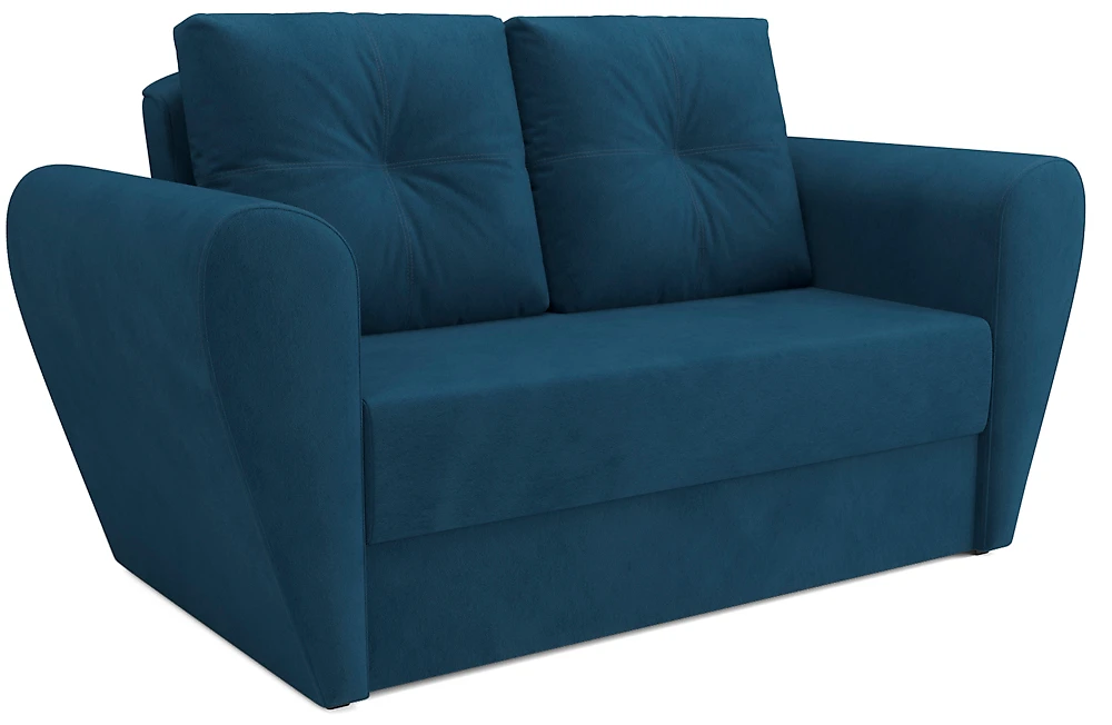 Двухместный выкатной диван Квартет Темно-Синий