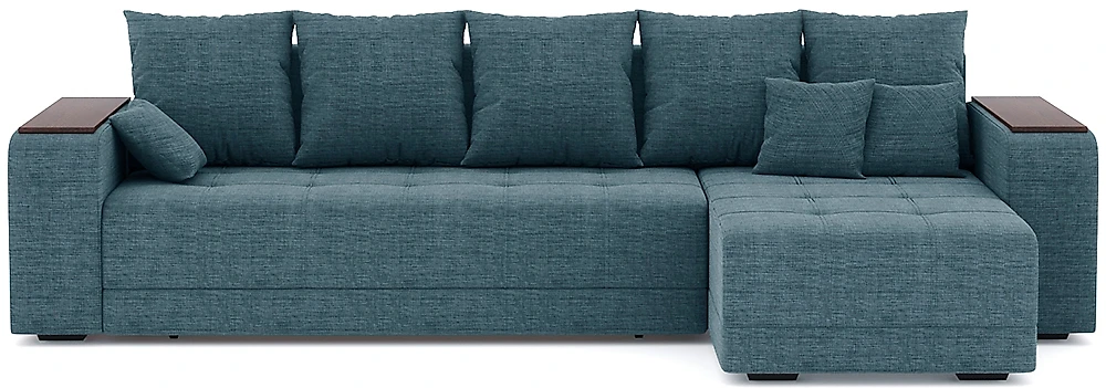Угловой диван с большим спальным местом Дубай Кантри Дизайн-3