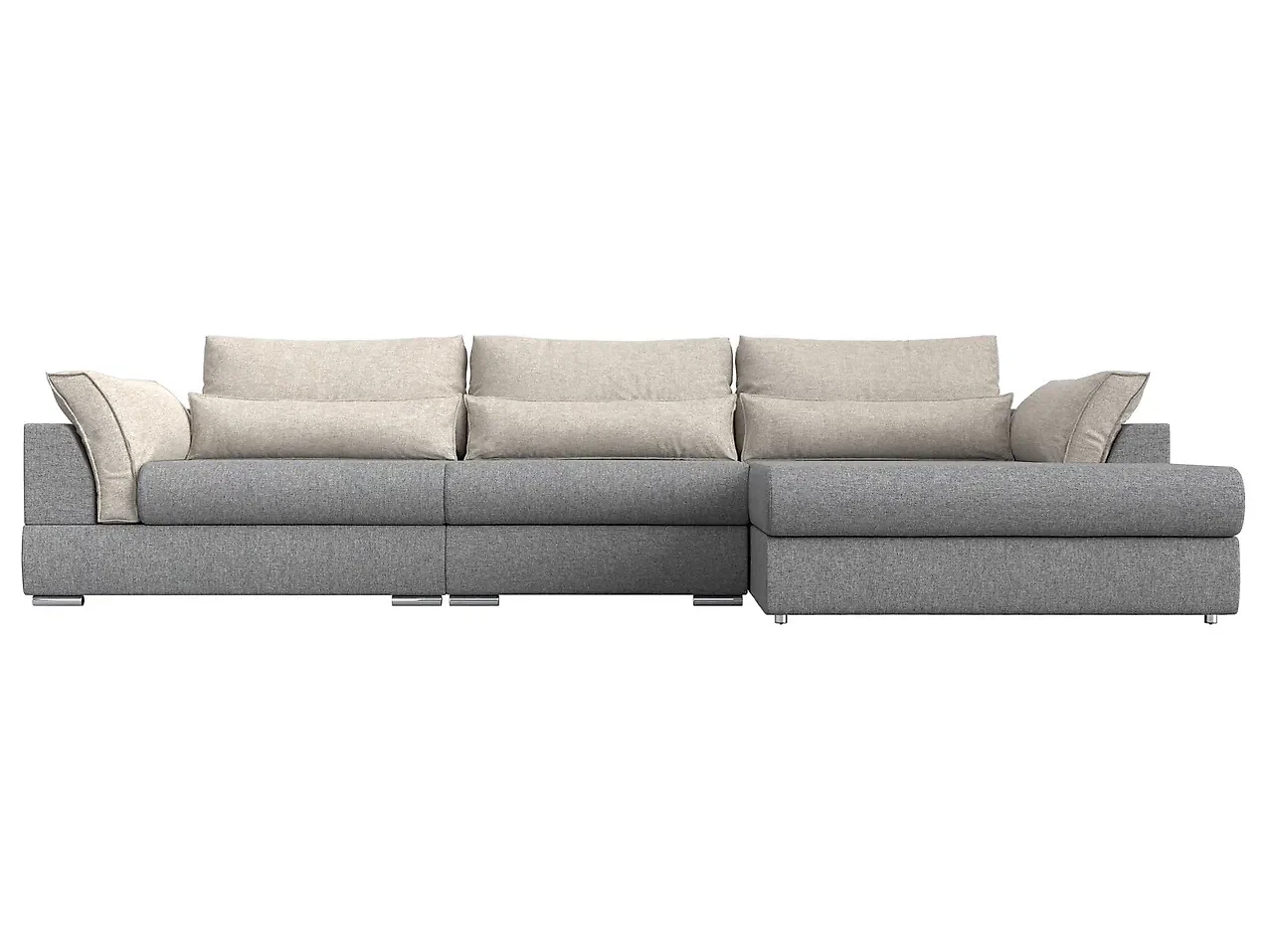 Угловой диван с ящиком для белья Пекин Лонг Кантри Дизайн 8