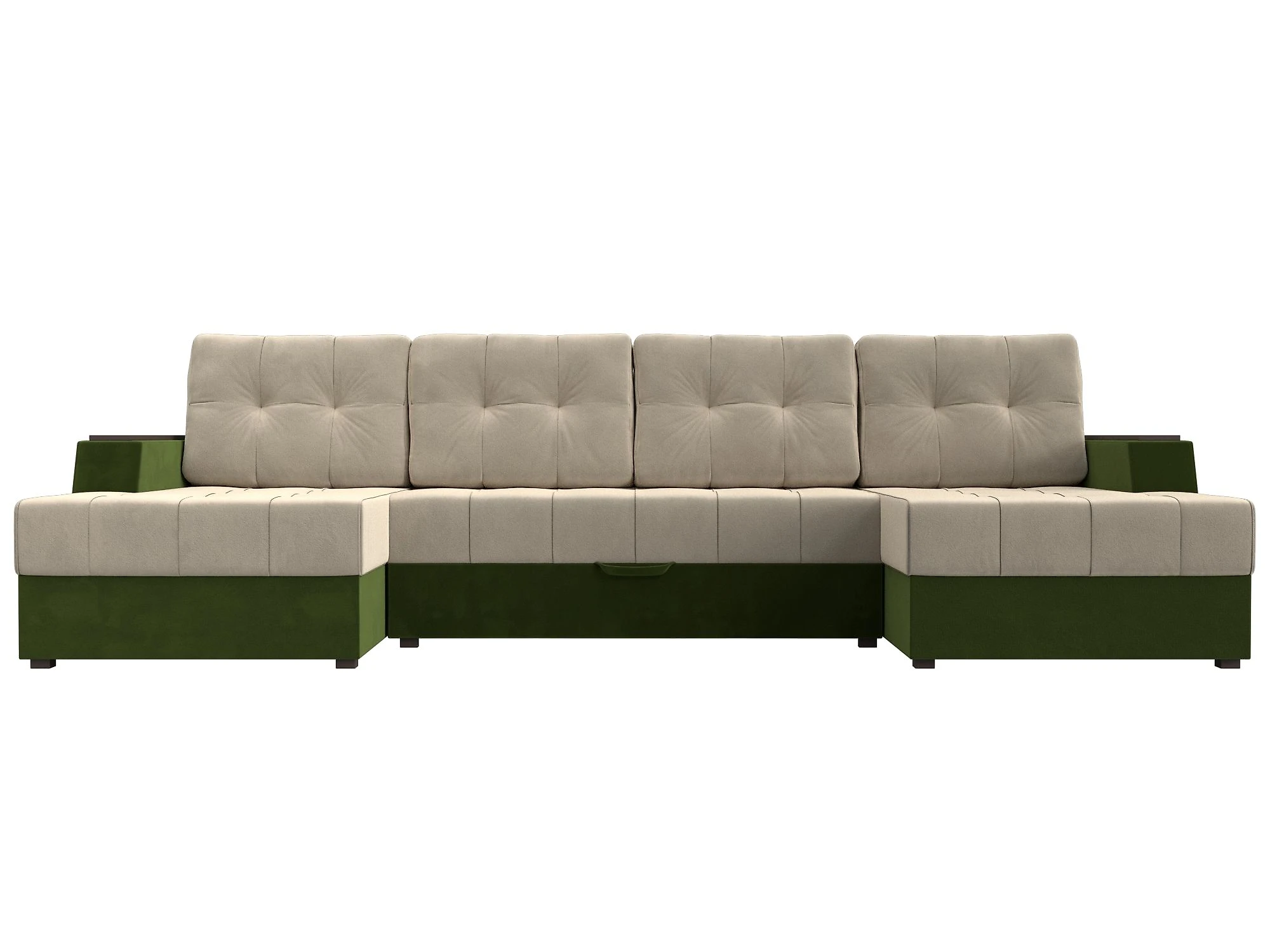  угловой диван с оттоманкой Эмир-П Дизайн 29