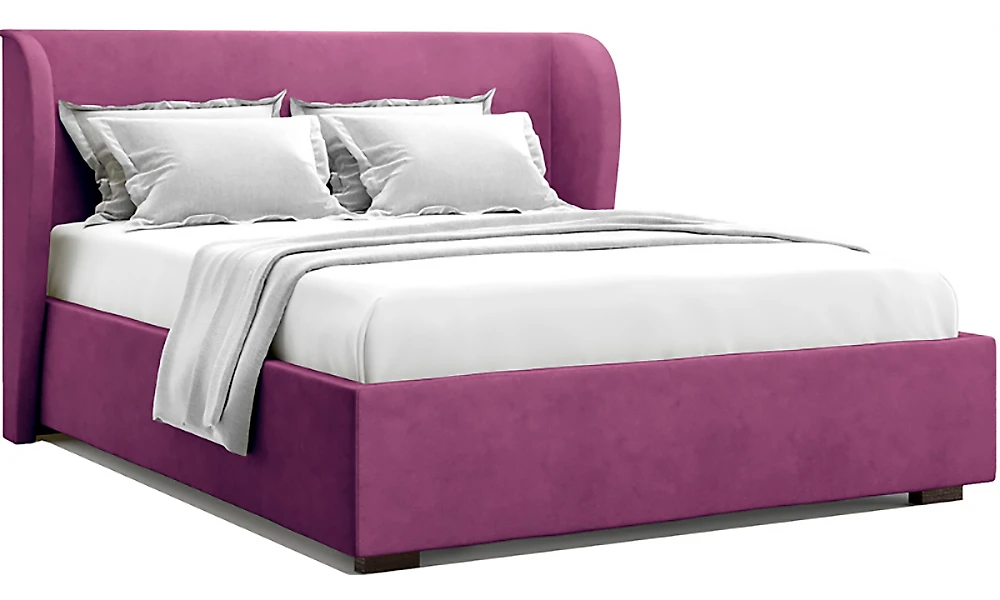 Кровать двуспальная 160х200см Тэнно Фиолет
