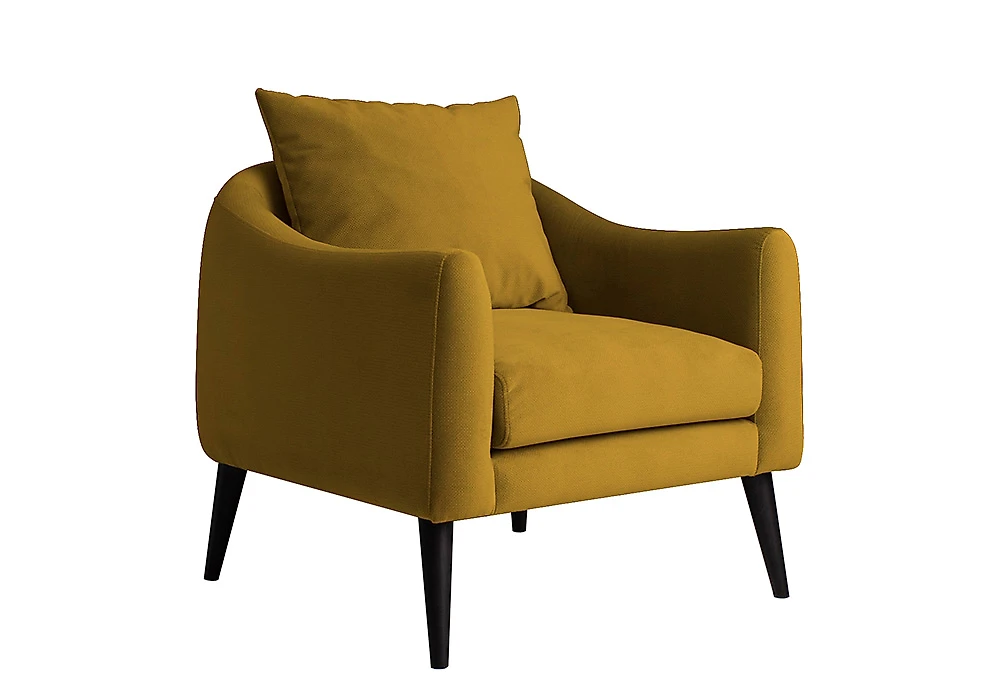 желтое кресло Modigliani 343,4