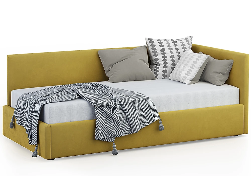 Кровать односпальная 90х200 см Меркурий-2 Дизайн-5