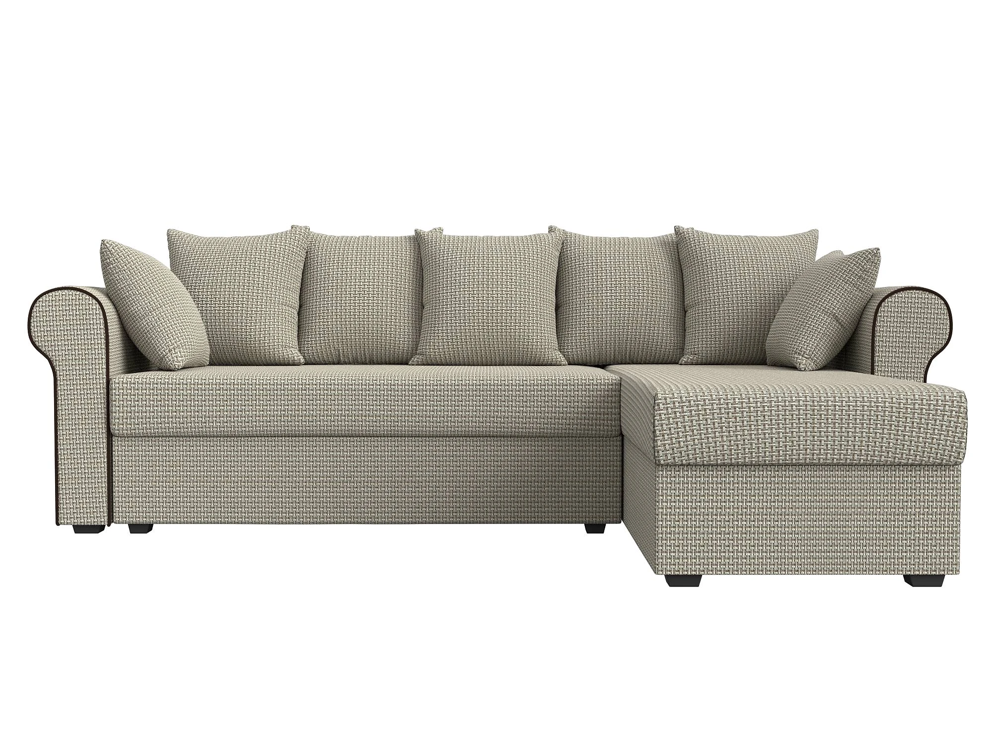  угловой диван из рогожки Рейн Дизайн 10