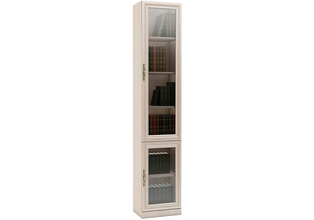Книжный шкаф со стеклянными дверями Карлос-011
