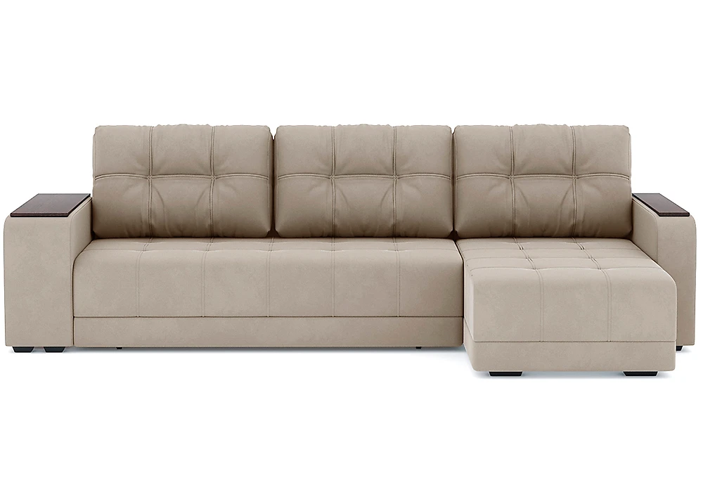 Угловой диван с ящиком для белья Милан Велюр Дизайн 11