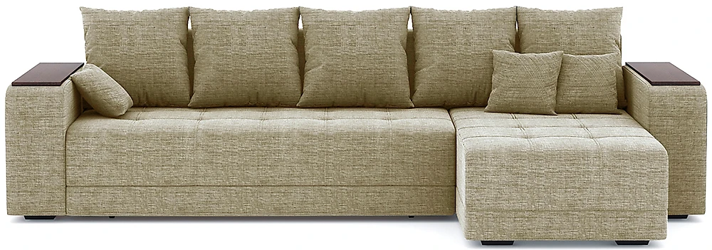Угловой диван с большим спальным местом Дубай Кантри Дизайн-7