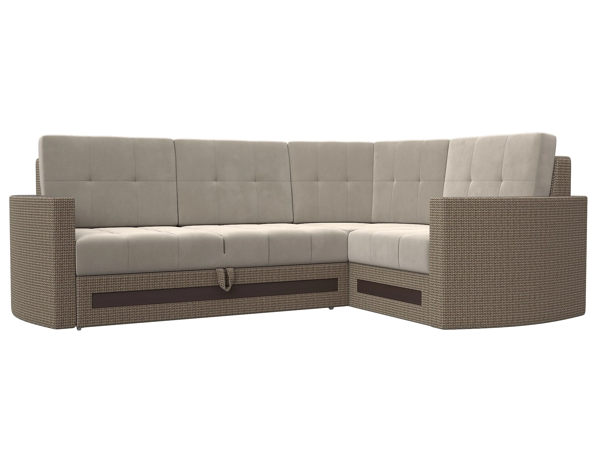  угловой диван из рогожки Белла Дизайн 30