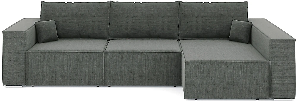  угловой диван из рогожки Фостер Лофт Дизайн 5