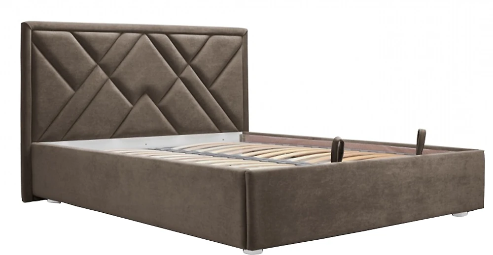 Кровать с мягкой спинкой Сидней Дизайн-1