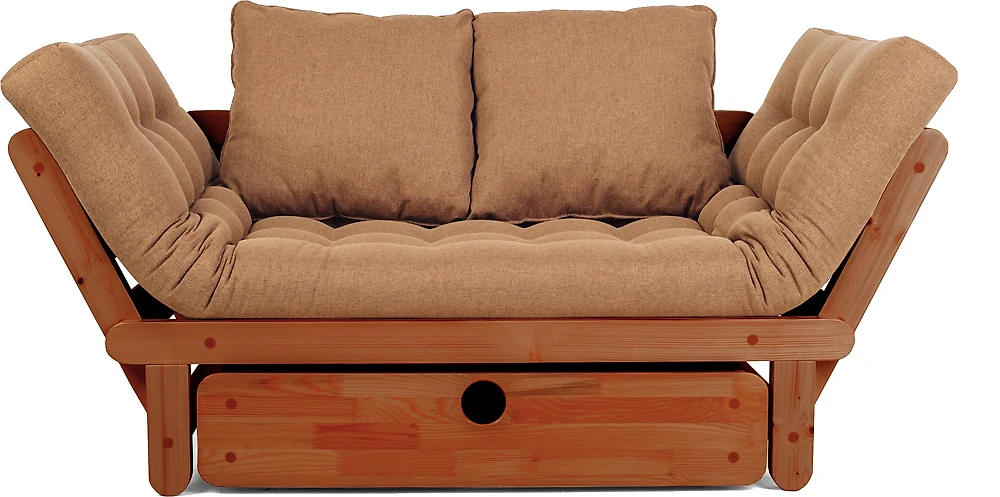 Прямой диван 150 см Сламбер Box Браун