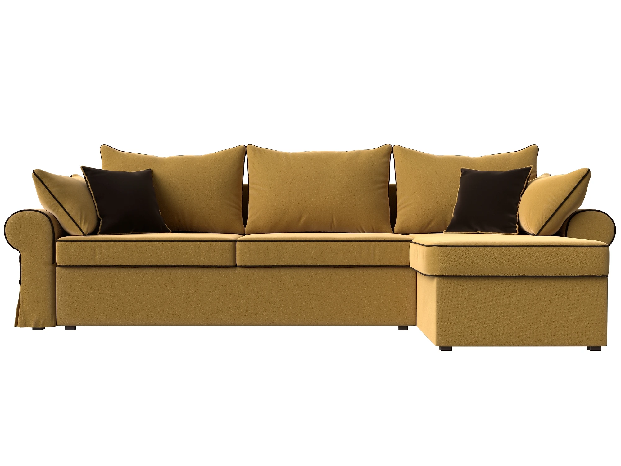 Угловой диван с ящиком для белья Элис Дизайн 3