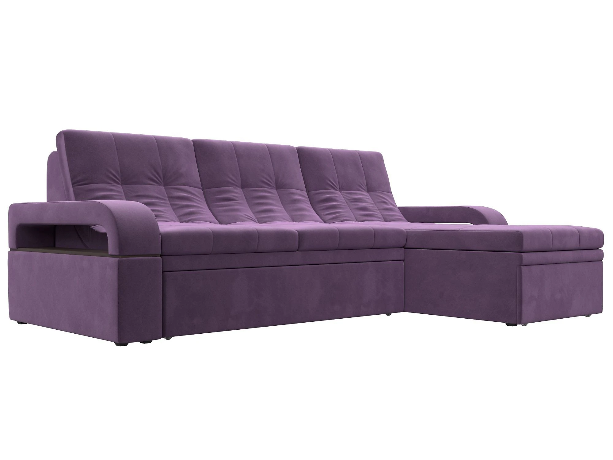 Фиолетовый диван Лига-035 Дизайн 7