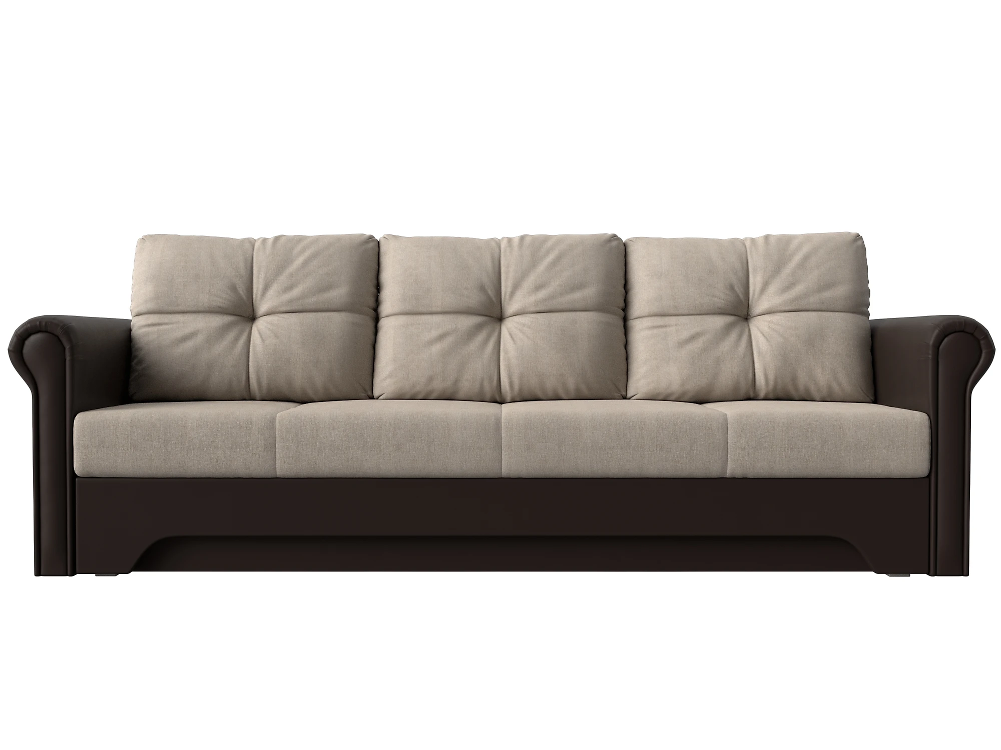 Прямой кожаный диван Европа Кантри Дизайн 2