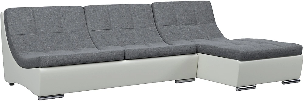 Угловой диван без подлокотников Монреаль-1 Кантри Грэй
