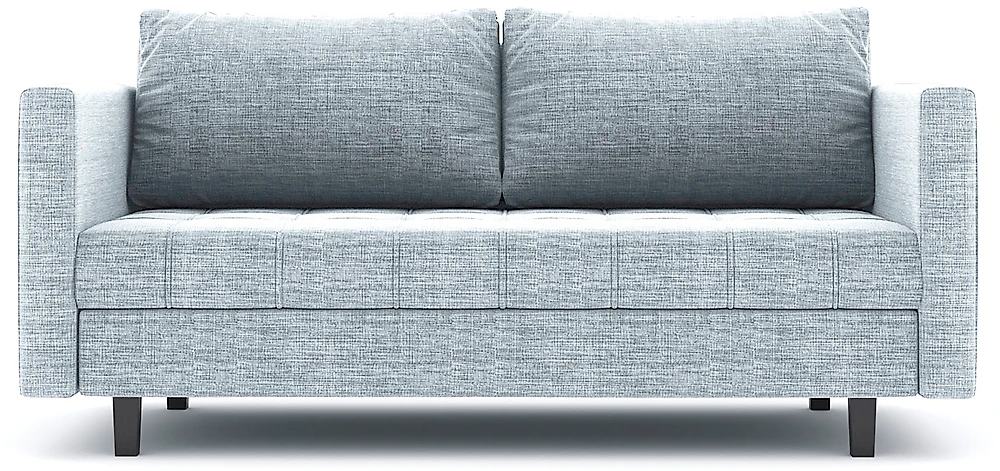 Прямой диван серого цвета Герадин Дизайн 7
