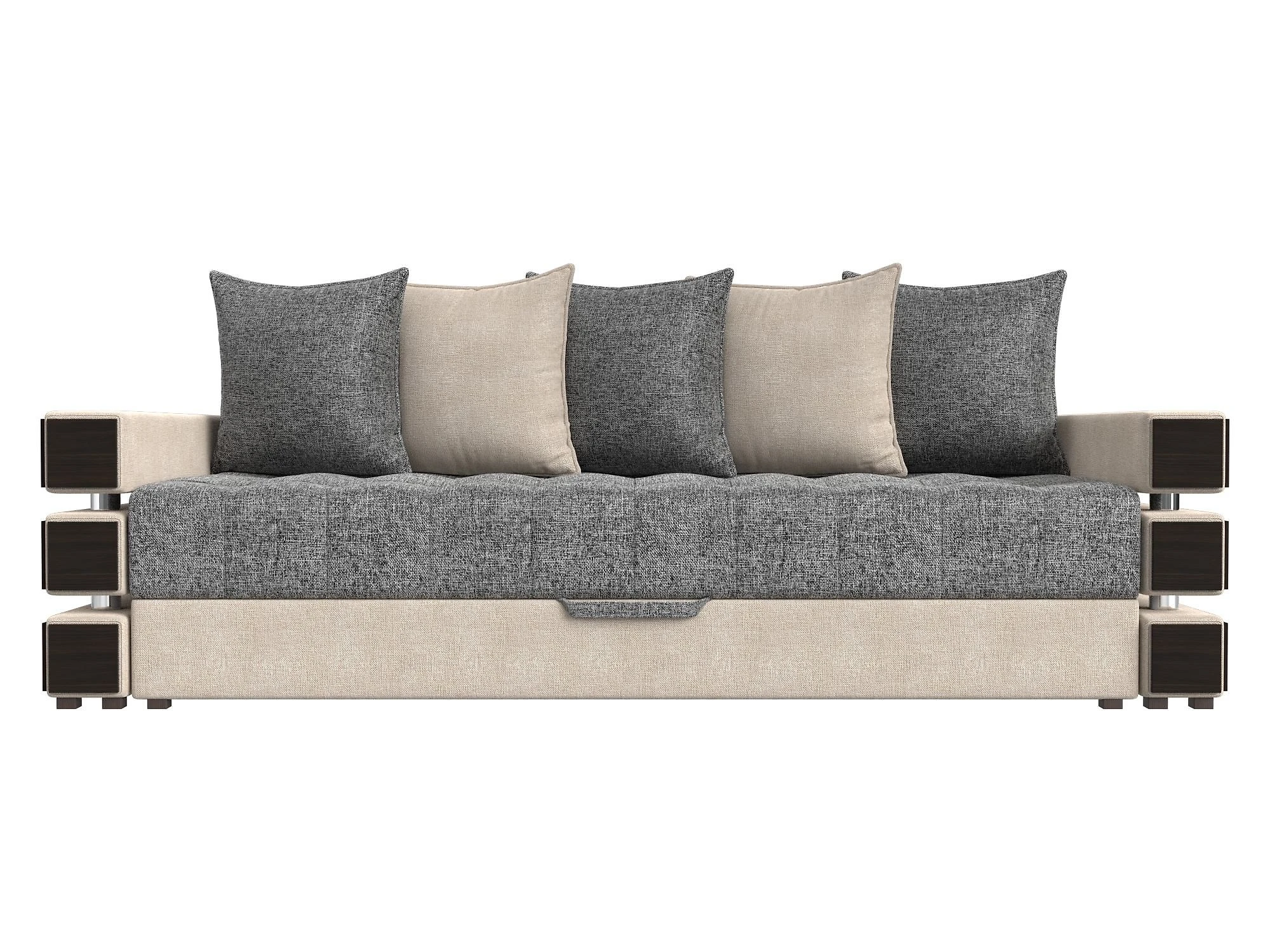 Прямой диван серого цвета Венеция Кантри Дизайн 6