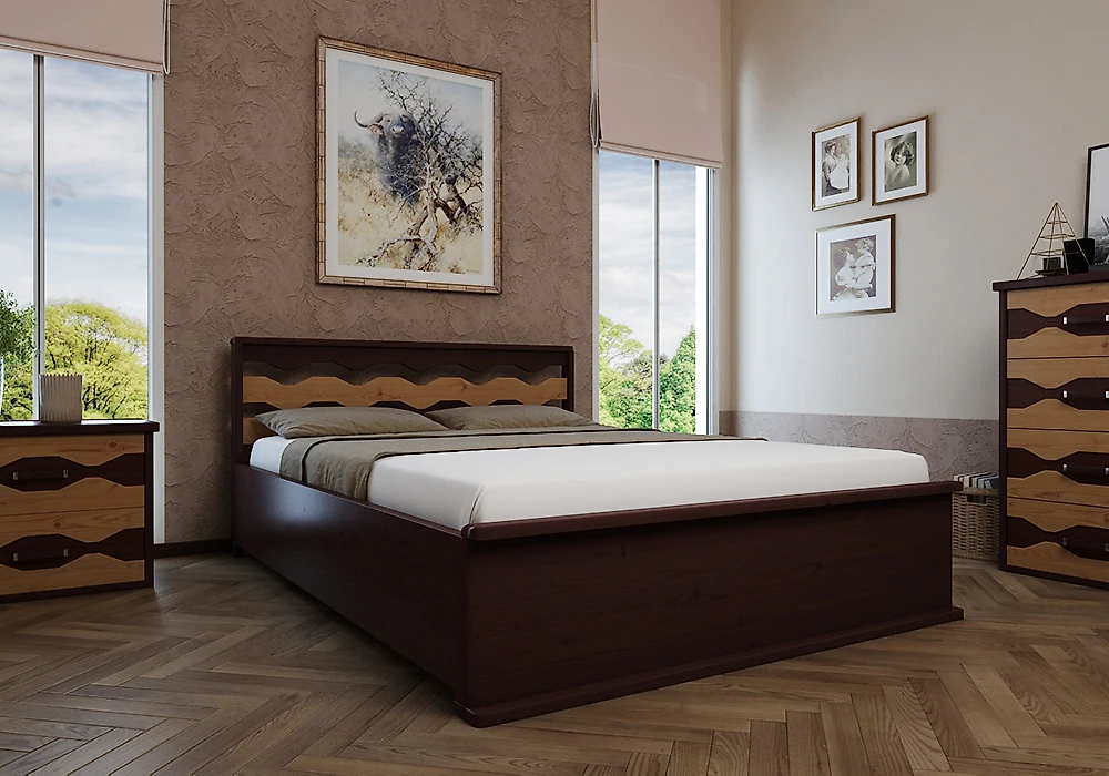 кровать в стиле минимализм Августина-14