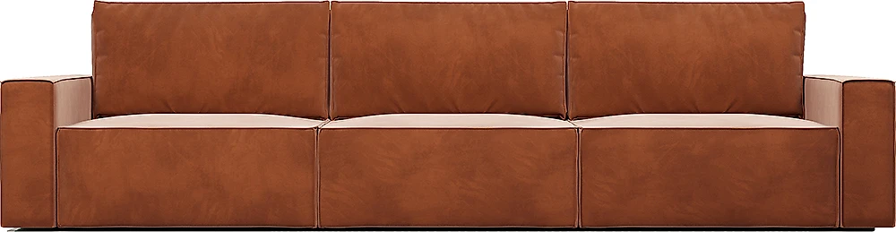 Оранжевый диван Корсо XL Дизайн-2