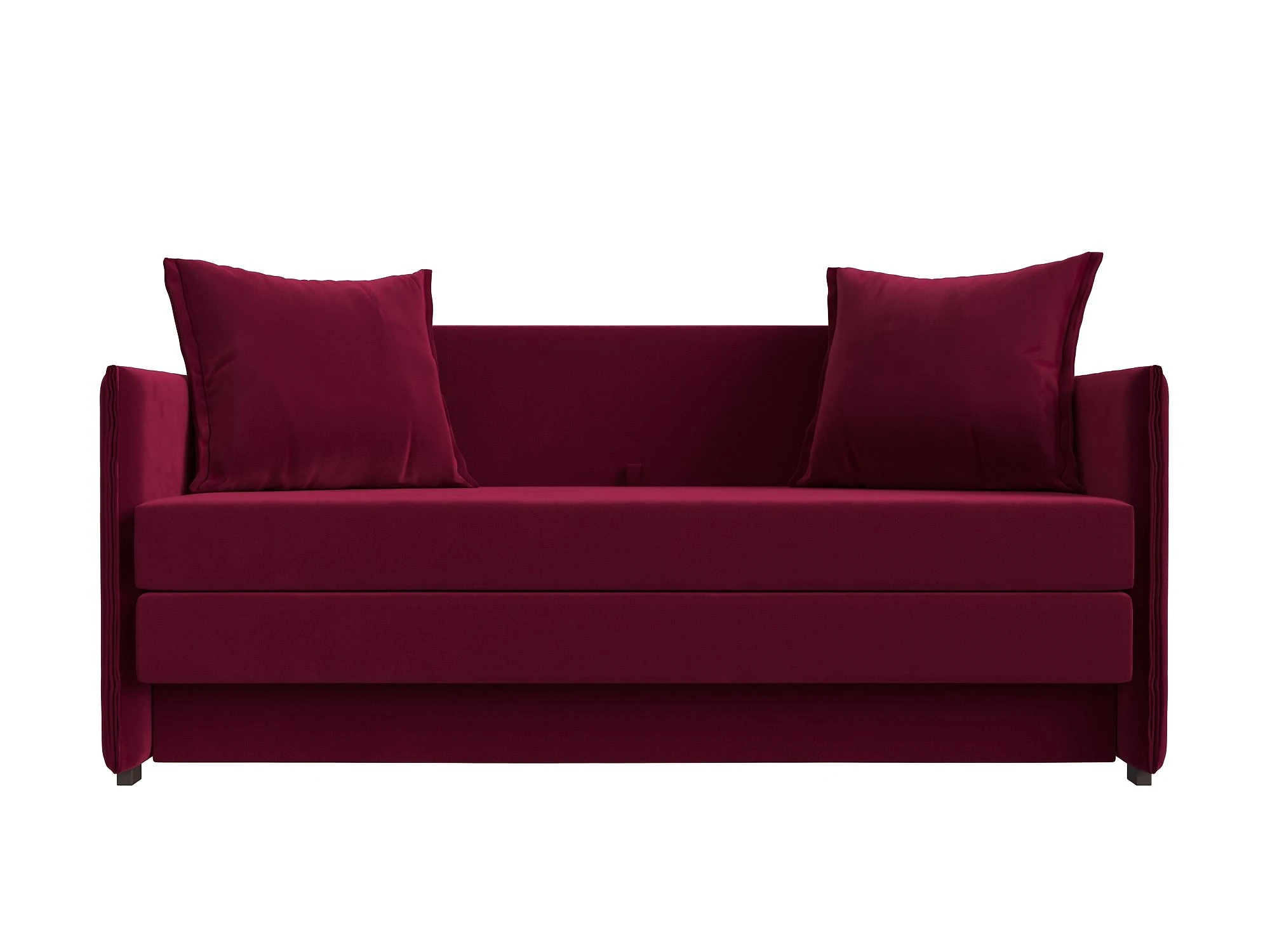 Красный диван Лига-011 Дизайн 2