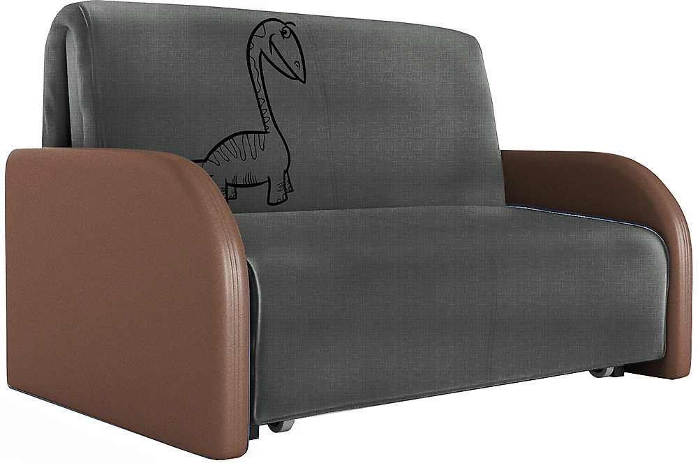 Прямой диван серого цвета Фавор Дизайн 9