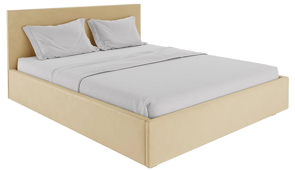 Кровать с мягкой спинкой Джеффер Плюш Дизайн 1