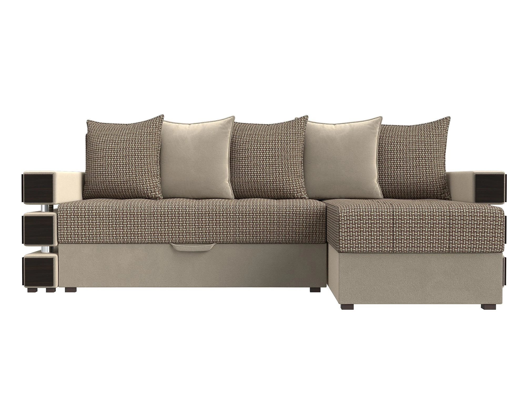 Угловой диван с ящиком для белья Венеция Дизайн 37